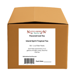 Island Spirit Tropical Tea – 1 oz Filter Packs – 50 Count