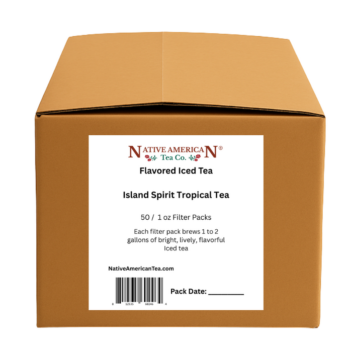 Island Spirit Tropical Tea – 1 oz Filter Packs – 50 Count