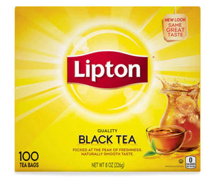 Lipton Tea Bags - 100% Natural, Regular - 100ct Box
