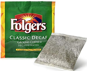 Folgers Coffee - Room Service Decaf - 200 - .6 oz Filter Pack - 4 Cup