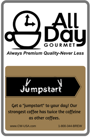 All Day Gourmet Fresh Roasted Coffee - JumpStart - Coffee Wholesale USA