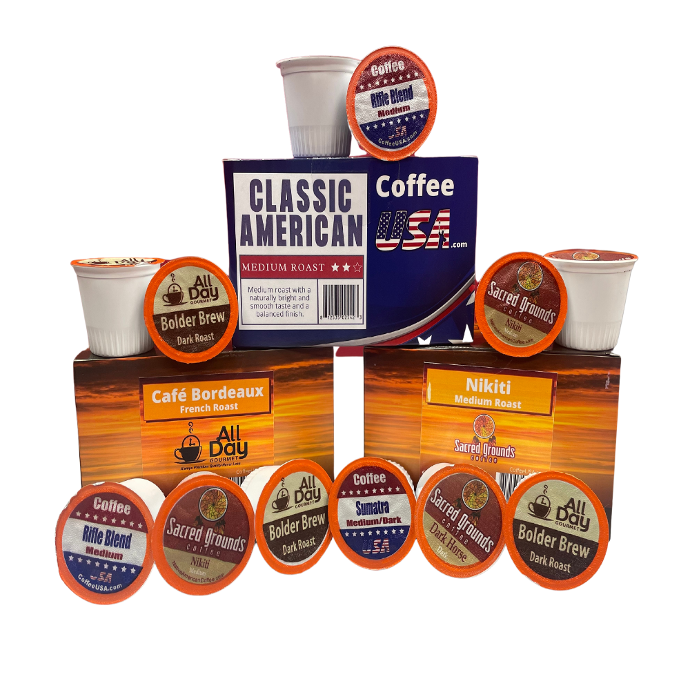 K-cup coffee samples