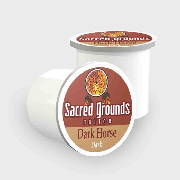 Sacred Grounds Dark Horse Single Cup Hotel Pack of 100