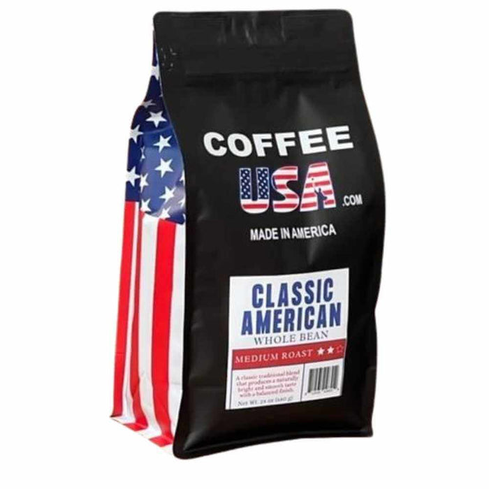 Classic American Coffee - Medium - Large 1.5 lb bag - (Most Popular)
