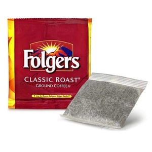 In Room Service Folgers Coffee - Regular - 200 Filter Packs - 4 Cup .6 oz.