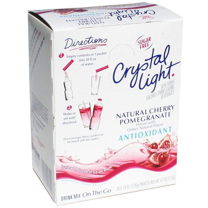Crystal Light Drink Mix - Cherry Pomegranate - On The Go Sticks - 120 Count
