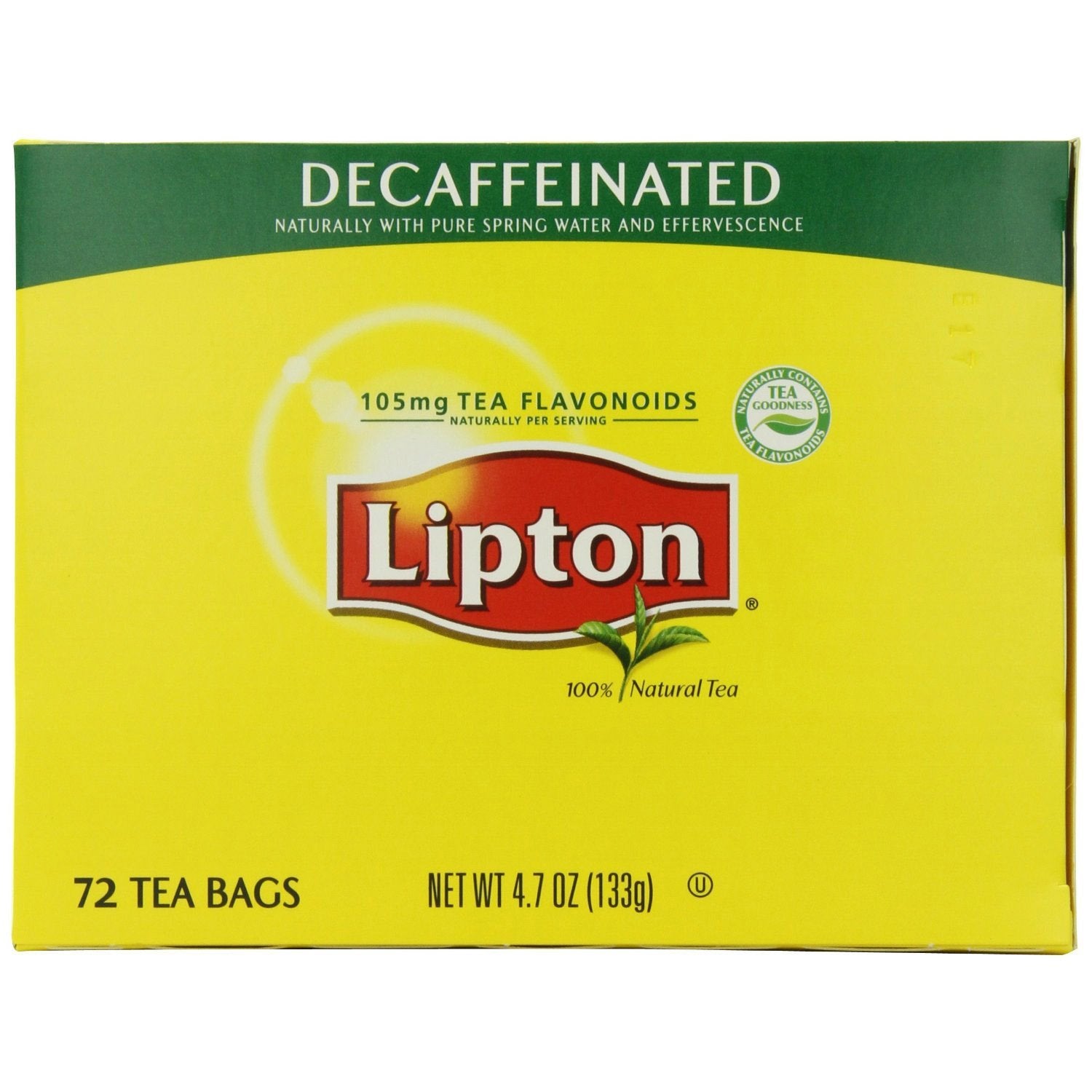 Lipton All Natural Decaffinated tea bags - 72ct Box – Native