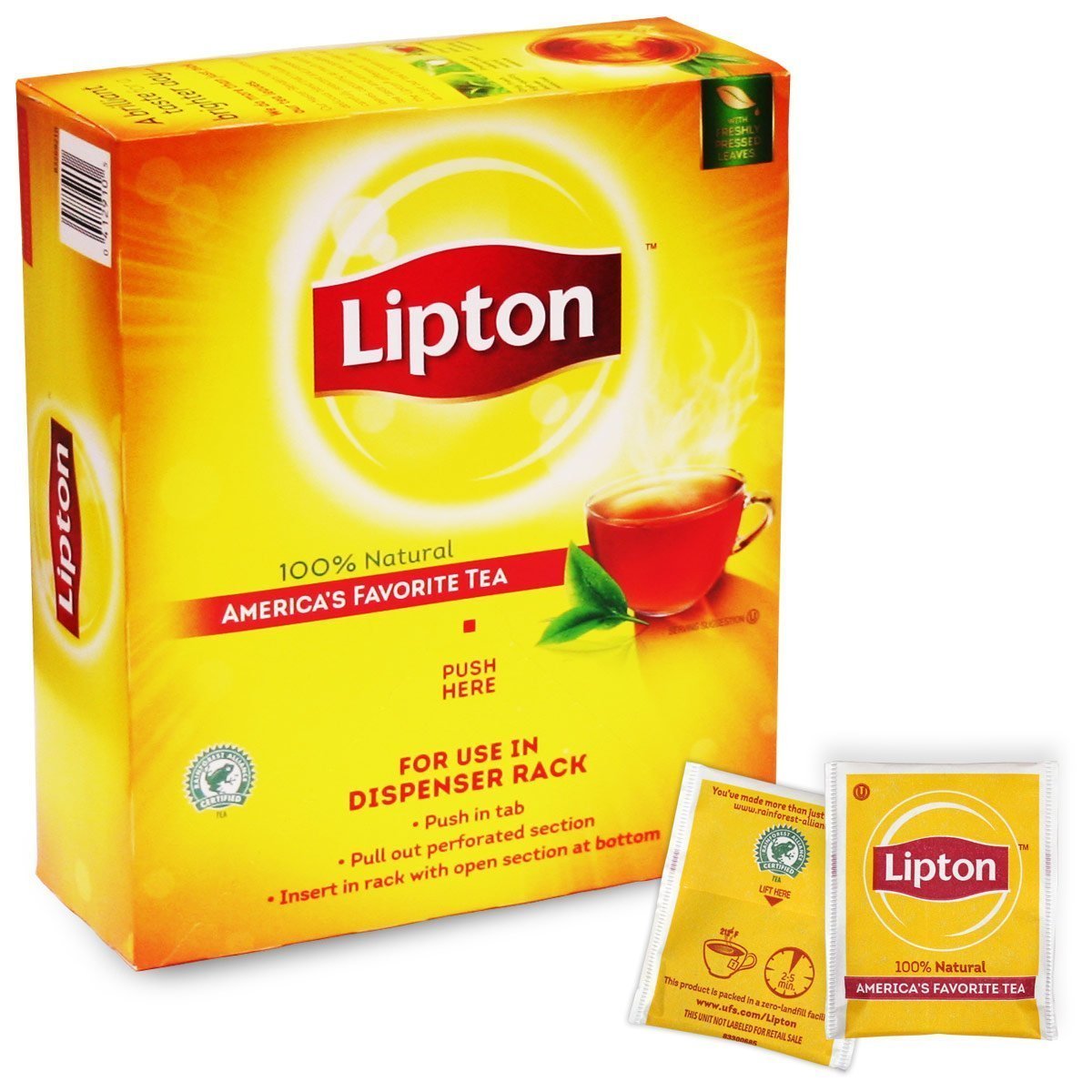 Lipton Tea Bags - 100% Natural Tea - Box – Native American Coffee